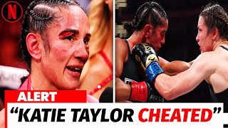 Robbery in the Ring Amanda Serrano vs Katie Taylor Shocker [upl. by Idnal198]