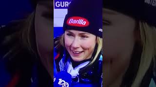 Mikaela Shiffrin  Interview  WINNER 99  Slalom  Gurgl  2024 [upl. by Yerahcaz749]