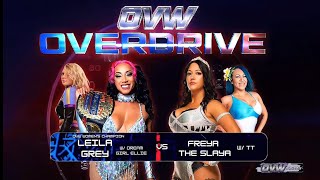 OVW Overdrive S3 E4 [upl. by Lombardo275]