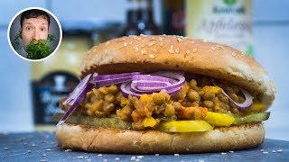 Ist das einer der saftigsten Burger Sloppy Joes Burger  Vegane Rezepte [upl. by Anasor]