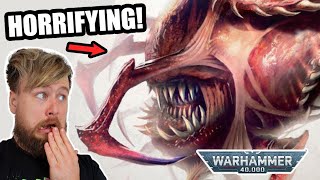 Top 5 SCARY amp Obscure MONSTERS  Warhammer 40k XENOS Lore [upl. by Aynahs]