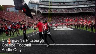 LIVE Cincinnati Bearcats  Pittsburgh Panthers  College Football AUDIO ONLY [upl. by Rogovy]