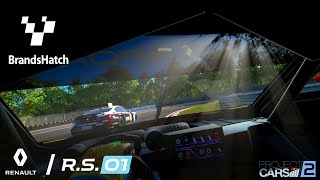 Renault RS01 at Brands Hatch Indy brandshatch renaultracing GT3 racing vr [upl. by Sheppard]