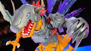 THIS IS THE ULTIMATE DIGIMON KIT  Figurerise Standard Amplified Metal Greymon [upl. by Claude]