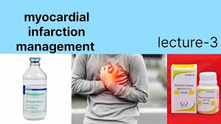 myocardial infarction management lecture3Heart attack management hindi main [upl. by Leila]