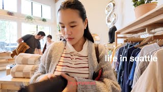 life in seattle vlog 116 a crisp fall week [upl. by Odarbil245]