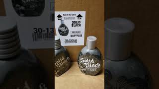 Millennium Solid Black 100x Bronzer Tanning Lotion Is my bottle authentic [upl. by Naleag]