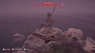 poseidon trident legendary chest north of samos assassins creed odyssey location [upl. by Marva805]