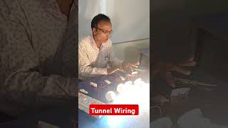 Tunnel wiring  shorts  youtubeshorts  itiicon [upl. by Hiett]