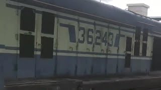 DARKTURQUOISE BLUE SHUNTER ENGINE MOVES AT BANGALORE WDS6 36243 [upl. by Ingaberg788]