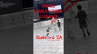 SWISS HAREY DAYS lugano business travel bikers swisslife harleydavidson summer job work [upl. by Lette]