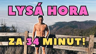 Lysá hora za 34 minut🚀 Nové PR Odměnou byla krásná inverze [upl. by Theressa]