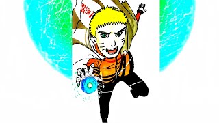 Draw Naruto rasengan [upl. by Shiroma829]