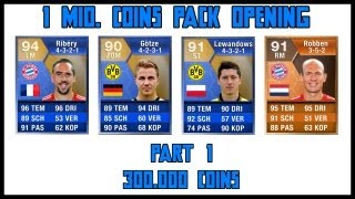 300000 Coins TOTS Bundesliga Pack Opening PS3  1 Mio Coins Pack Opening Part 1 FIFA 13 [upl. by Petronella801]