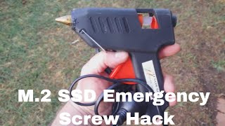 How To Use Your SSD WITHOUT Screws Hack [upl. by Enoek]