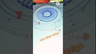 satisfying spirograph designs  The Pen Make in Total ⚡😘 How m any rotation did  spirograph [upl. by Scever]