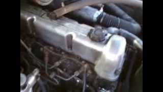 motor nissan 6 cilindros 28 lt funcionando [upl. by Rus]