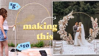 DIYing wedding decor on a budget [upl. by Gault]