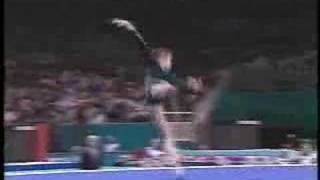 Lilia Podkopayeva  1996 Olympics EF  Floor Exercise [upl. by Vilhelmina]