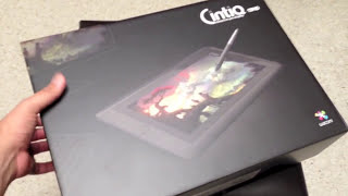 Wacom CintiQ 13HD Unboxing [upl. by Espy]