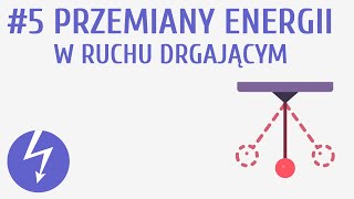 Przemiany energii w ruchu drgającym 5  Ruch drgający i fale [upl. by Sulokcin]