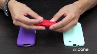 Rubberized Hard Case vs Silicone vs TPU [upl. by Jit]