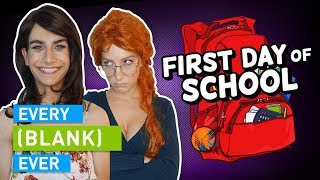 EVERY FIRST DAY OF SCHOOL EVER [upl. by Yzzik]