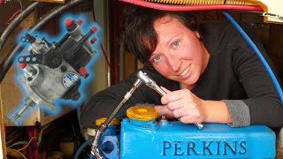 Easy Injector Pump Rebuild  Perkins 4108 Engine Maintenance [upl. by Carlynn]