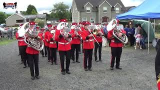 Poyntzpass Silver Band  Tullyvallen Silver Band Parade 2024 [upl. by Shiller760]