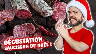 VLOGMAS  Dégustation saucisson de Noël 🎅🎄 [upl. by Pastelki]