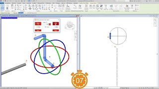 How to Rotate elements in free space in Revit  Productivity Tools App for Revit [upl. by Addis311]