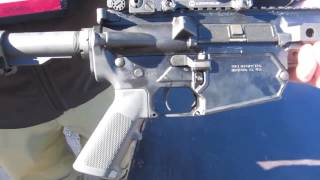 SHOT Show 2014  NEW COLT LE90116S Rifle  Shooting [upl. by Kipton]