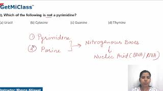 Not a pyrimidine [upl. by Assilen]