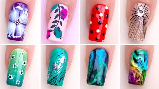 14 Easy Nails Art At Home for Beginners  Olad Beauty [upl. by Portwin]