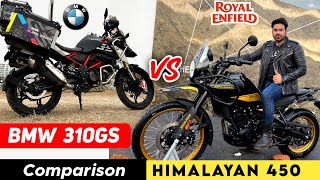 Himalayan 450 Vs BMW 310 gs Best Comparison कौन सी Bike ज्यादा अच्छी है [upl. by Oirasec]