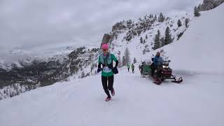 Misurina Winter Run 2024 Official Video [upl. by Araiet655]