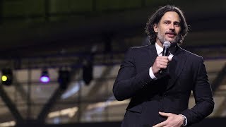 2019 Convening Leaders Monday  Joe Manganiello Pittsburgh native surprises Keynote audience [upl. by Enelyt287]