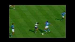 Roberto Baggio  Strepitosa rete al Napoli il 17091989 [upl. by Ellehsem]