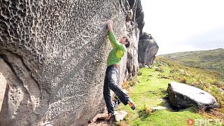 TwentyYearLong 8b Boulder Problem Finally Climbed  Stone Kingdom Ep 2 [upl. by Orlene]