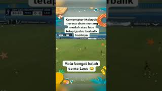 Laos 2 vs 0 Malaysia sports football funny [upl. by Nodnrb]