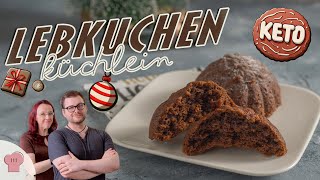 🎄 Schnelle Low Carb LebkuchenKüchlein  Perfekt für Weihnachten [upl. by Izy]