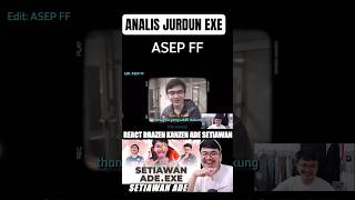 Mas ade react DRAZEN KANZEN  SETIAWAN ADE EXE  Analis Jurdun mobilelegends mlbb adesetiawan [upl. by Tloh337]