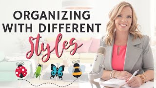 How to ORGANIZE with DIFFERENT Organizing Styles in one Home [upl. by Partan615]