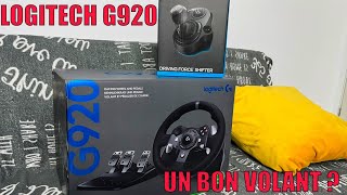 Volant Logitech G920  mon premier test dun volant  Test [upl. by Violetta]