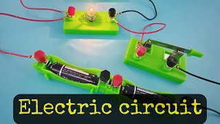 Simple electric circuit series and parallel circuits [upl. by Truelove]