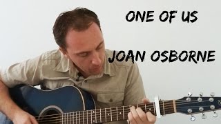 TUTO Voici comment jouer One of us  joan osborn à la guitare sèche 🎸🎵🎶 [upl. by Zerlina404]