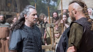 Vikings Season 1 episode 6 Burial of the Dead  Ragnar vs Earl Haraldson Haraldson death scene [upl. by Yvel]