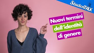 I termini dellidentità di genere  StudenTALK [upl. by Ailet227]