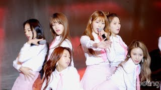 4K 170928 H04 CLC미유미유 Meow Meow은빈 직캠Fancam파크콘서트 [upl. by Aronid]