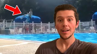 This was the WORST Diving Board Fail I’ve Seen Vlog [upl. by Marsh]